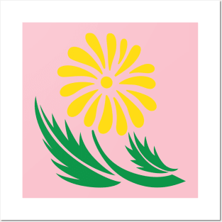 Alternate April Daisy symbol Posters and Art